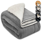 Beautissu Sherpa Decke Alina