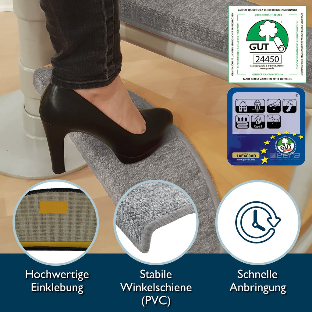 Beautissu XXL Treppenstufen Matten ProStair