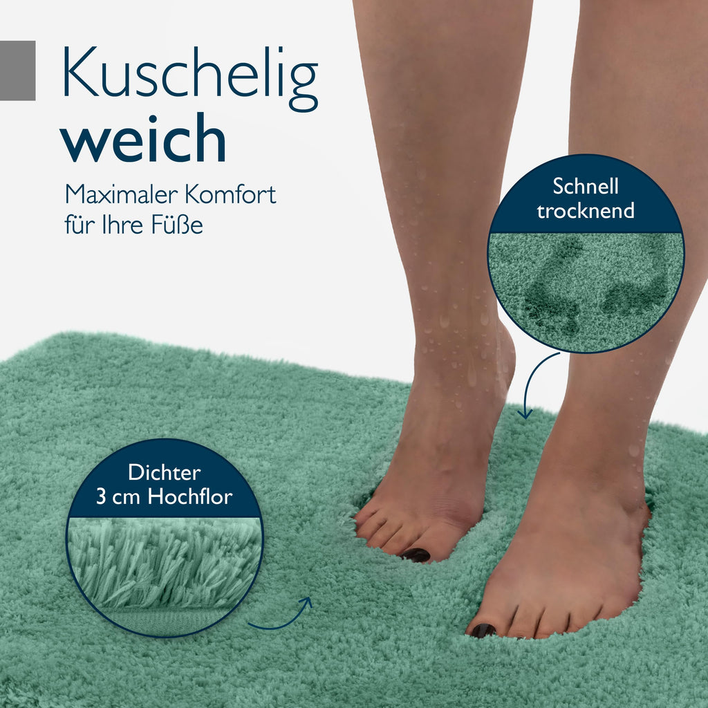 Beautissu Badematte rutschfest BeauMare FL