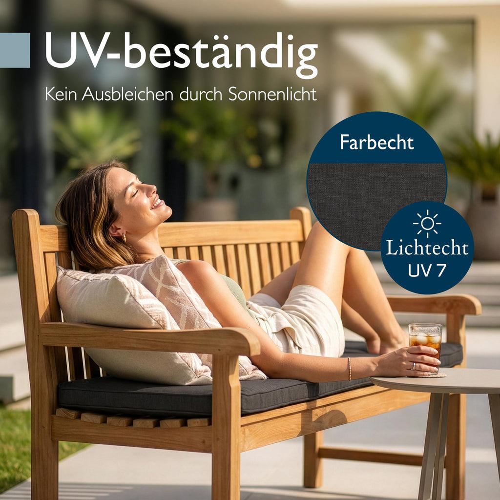 Beautissu Bankauflage Outdoor Wetterfest – Calme BK