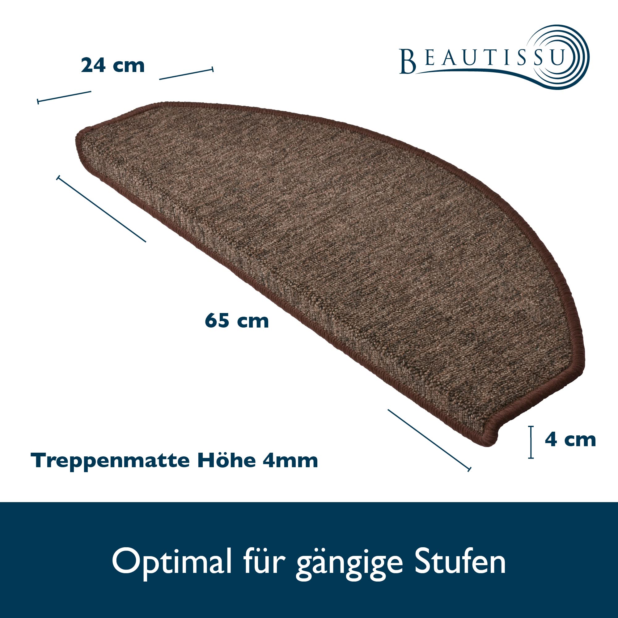 Beautissu XXL Treppenstufen Matten ProStair