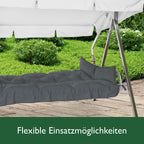 Beautissu Sitzkissen für Hollywoodschaukel 180x50x8cm Flair HS