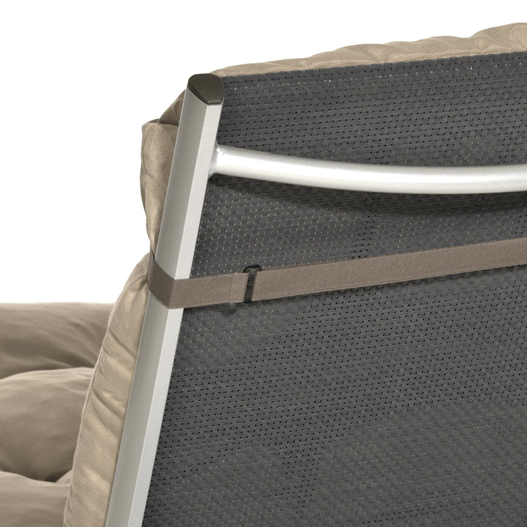 Beautissu Niedriglehner Auflagen Set Flair NL 100x50x8cm