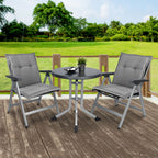 Beautissu Premium Gartenstuhlauflage Niedriglehner 105x50x7cm HighLux NL