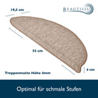 Beautissu XXL Treppenstufen Matten ProStair