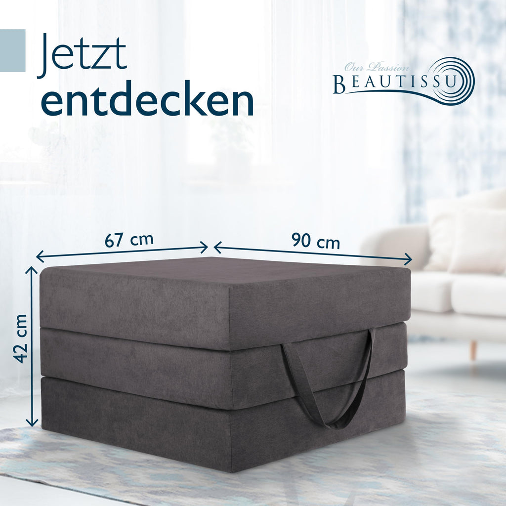 Beautissu Premium L Klappmatratze