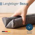 Beautissu Doppelter Zugluftstopper für Türen Größe verstellbar Innentür