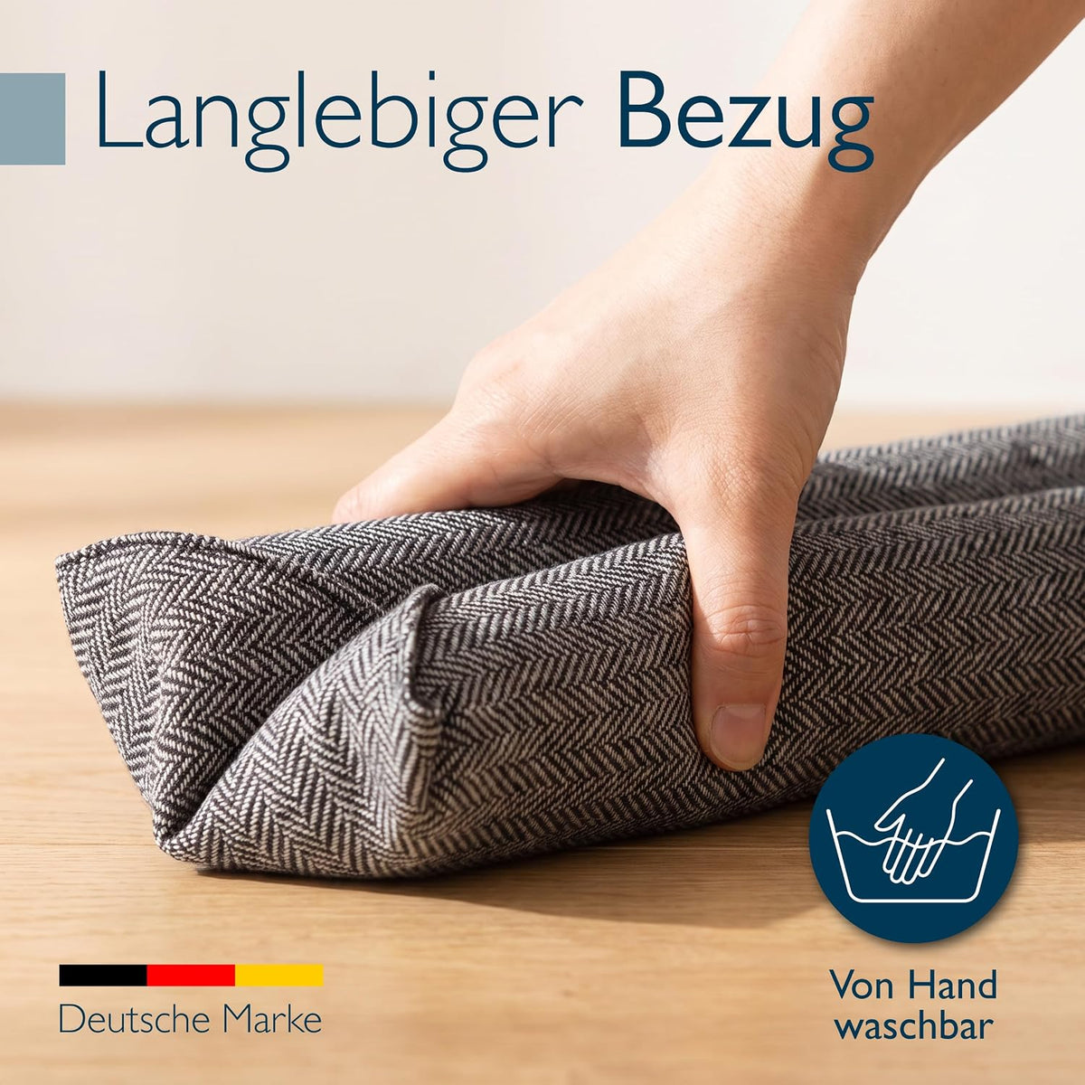 Beautissu Doppelter Zugluftstopper für Türen Größe verstellbar Innentür