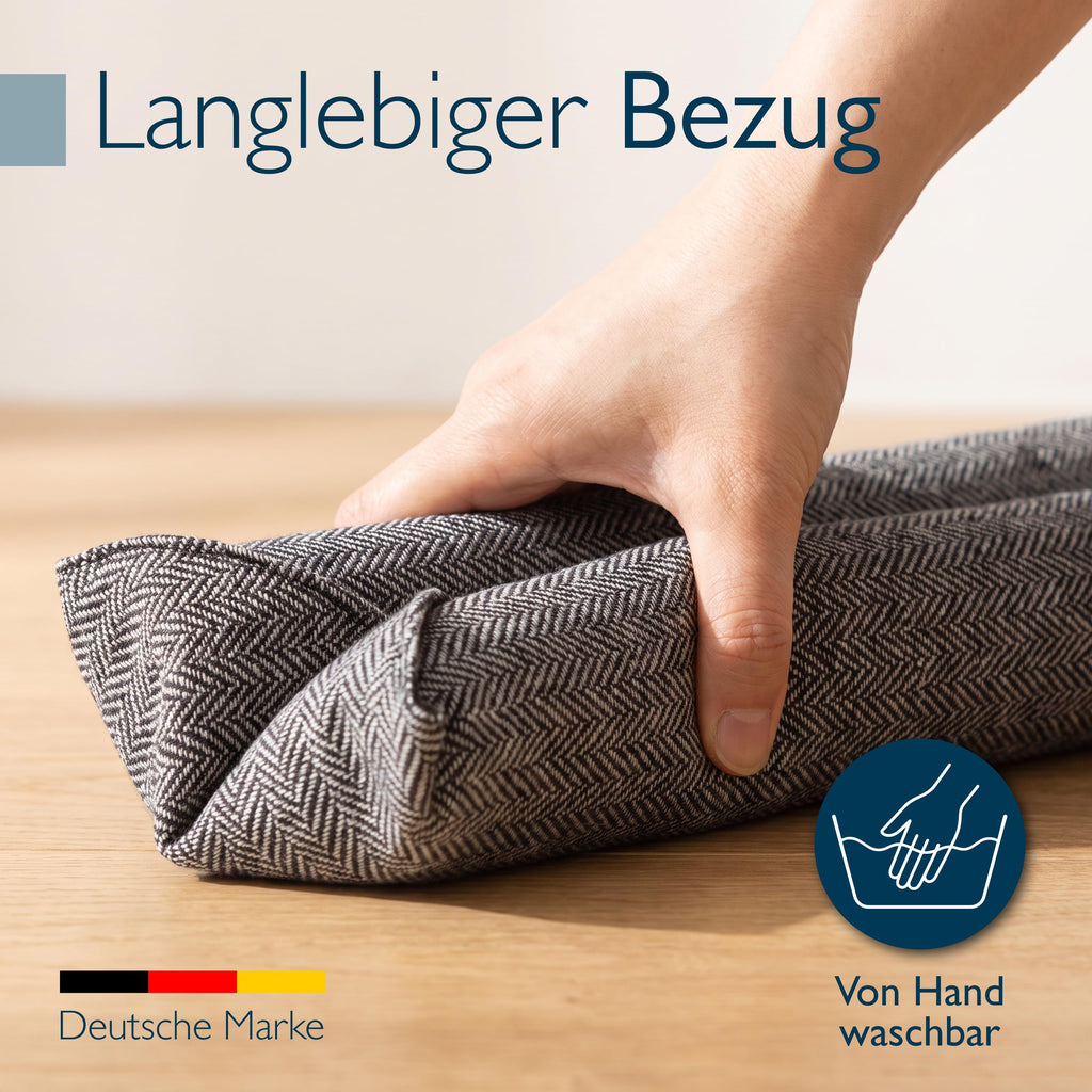 Beautissu Doppelter Zugluftstopper für Türen Größe verstellbar Innentür