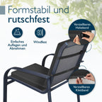 Beautissu Premium Niedriglehner Auflage 100x50cm
