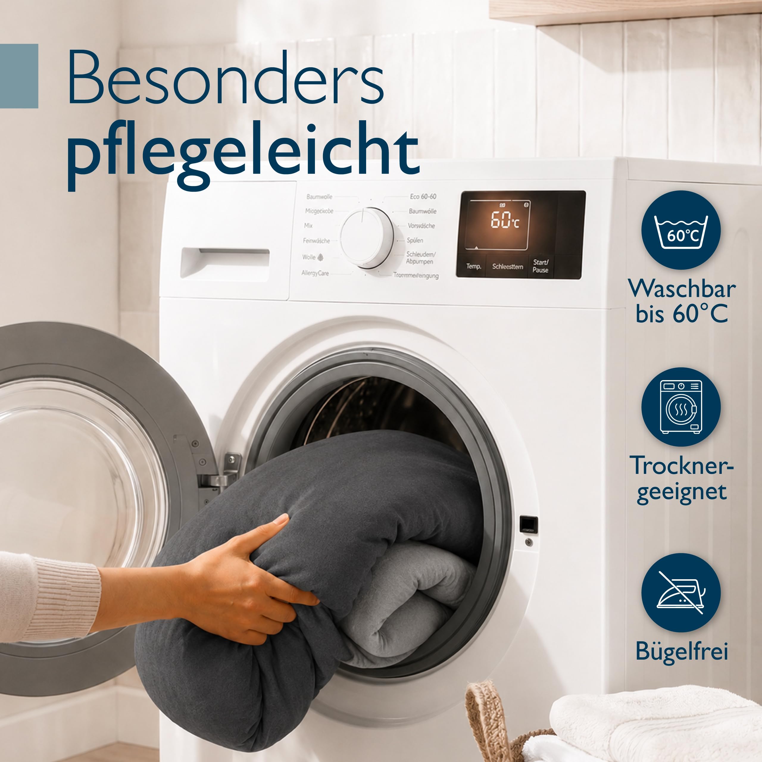 Beautissu Biber Bettwäsche 2tlg Winter Wendebettwäsche 100% Baumwolle