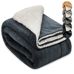 Beautissu Sherpa Decke Alina