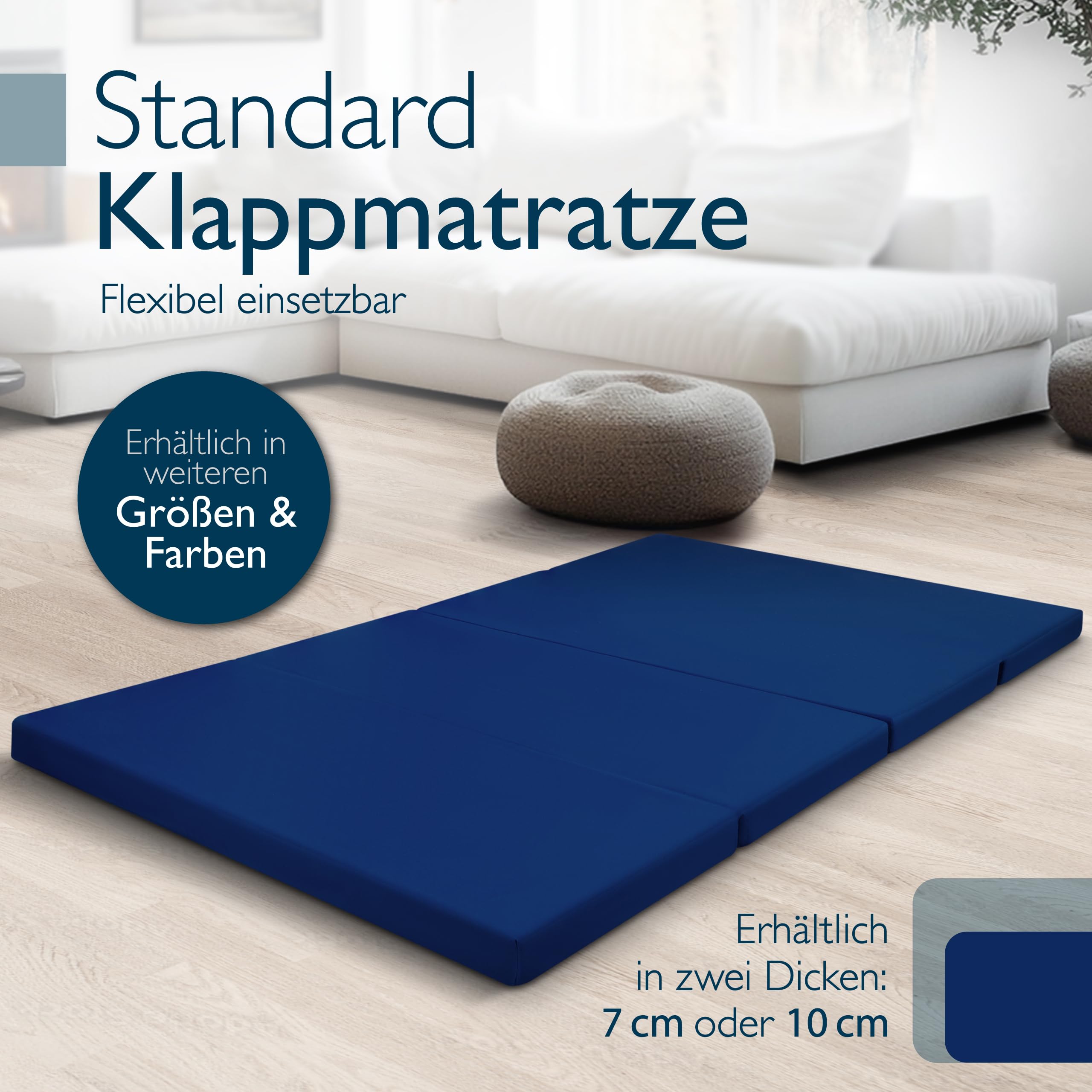 Beautissu Faltbare Matratze Campix