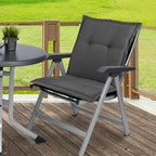 Beautissu Premium Gartenstuhlauflage Niedriglehner 105x50x7cm HighLux NL