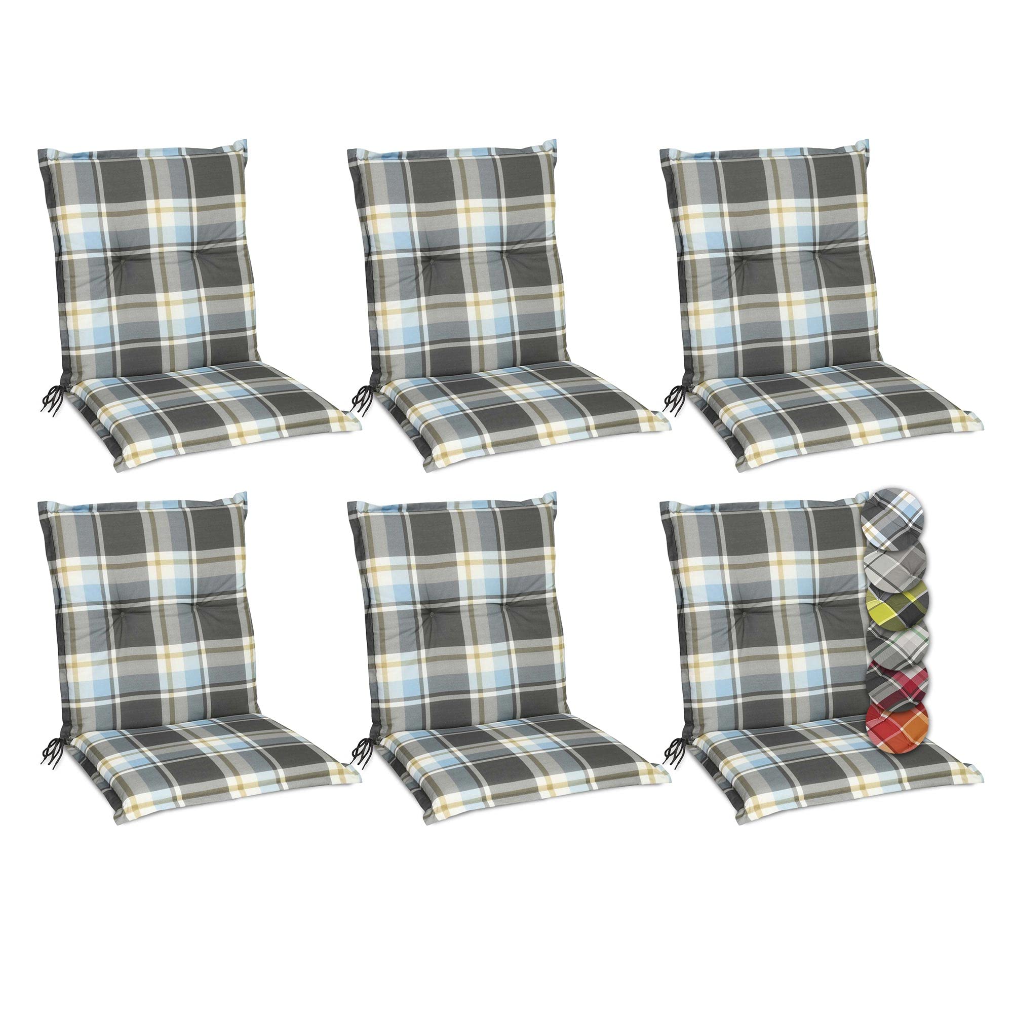 Beautissu Sunny RK Niedriglehner Auflagen Set