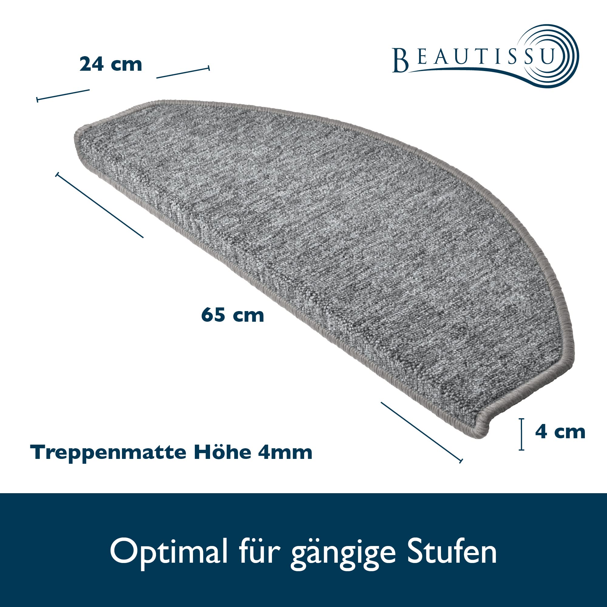 Beautissu XXL Treppenstufen Matten ProStair