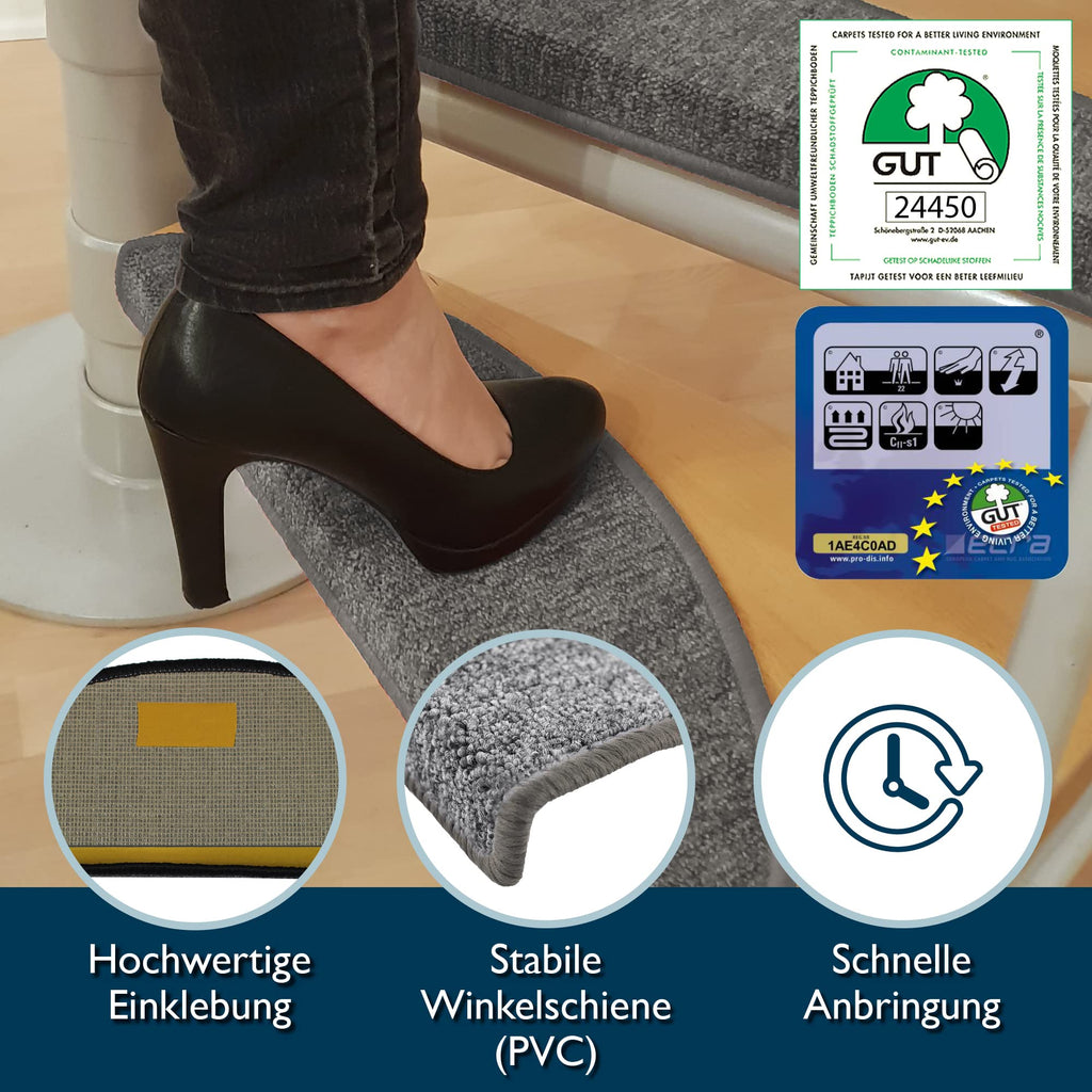 Beautissu XXL Treppenstufen Matten ProStair