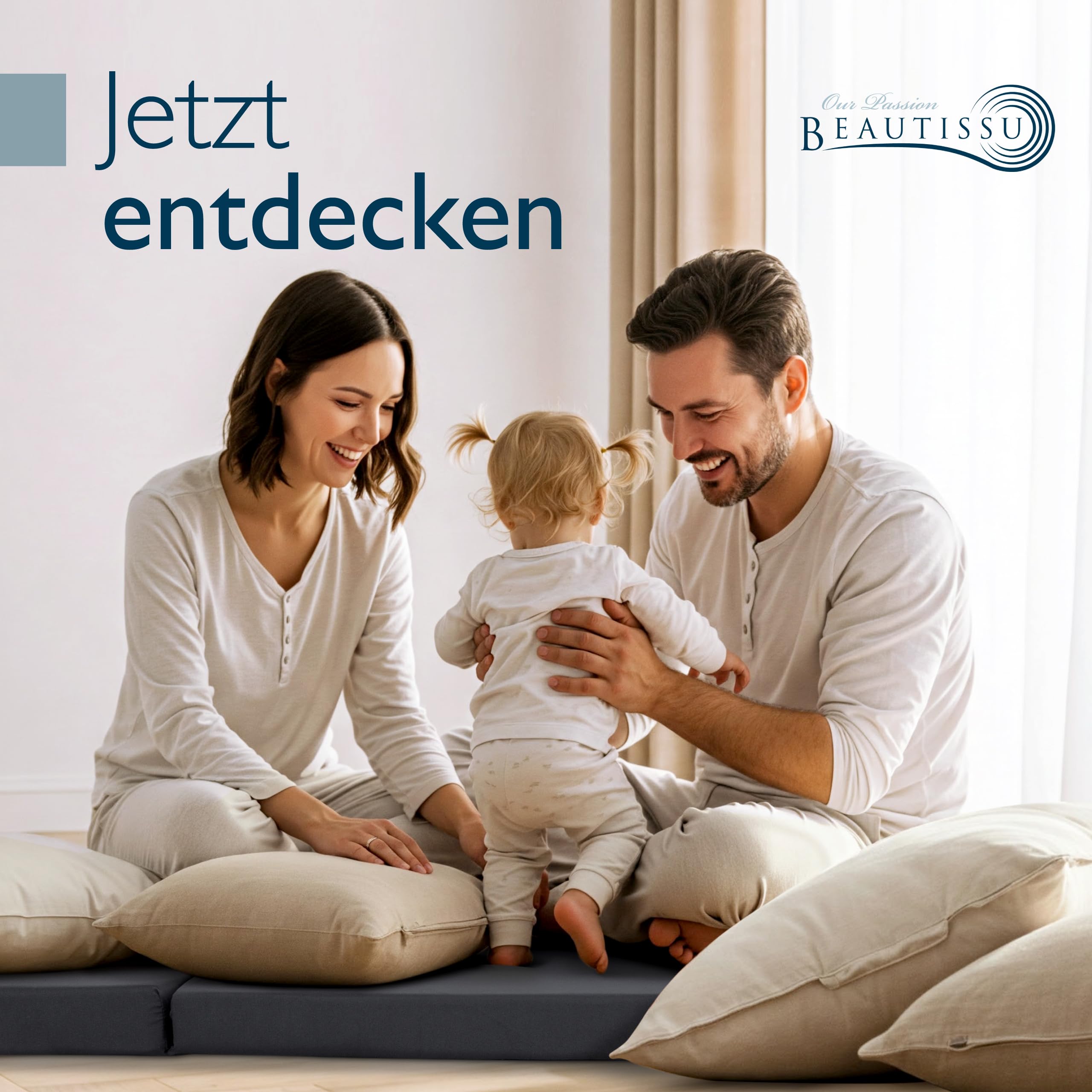 Beautissu Faltbare Matratze Campix