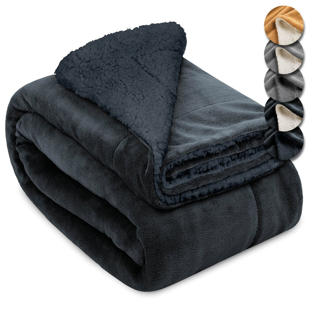 Beautissu Sherpa Decke Alina