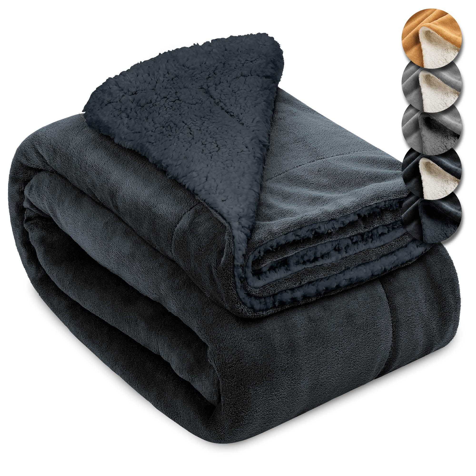 Beautissu Sherpa Decke Alina