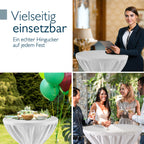 Beautissu Premium Stehtischhusse