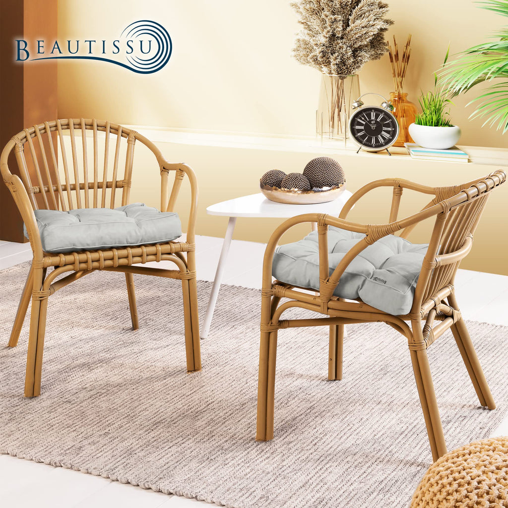 Beautissu Lounge Kissen Outdoor 50x50 cm xLuna