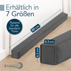 Beautissu Zugluftstopper für Türen & Fenster in div. Farben & Größen – Marin