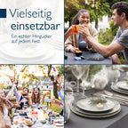 Beautissu Premium Biertischhussen Set – in div. Farben & Größen – Premium M