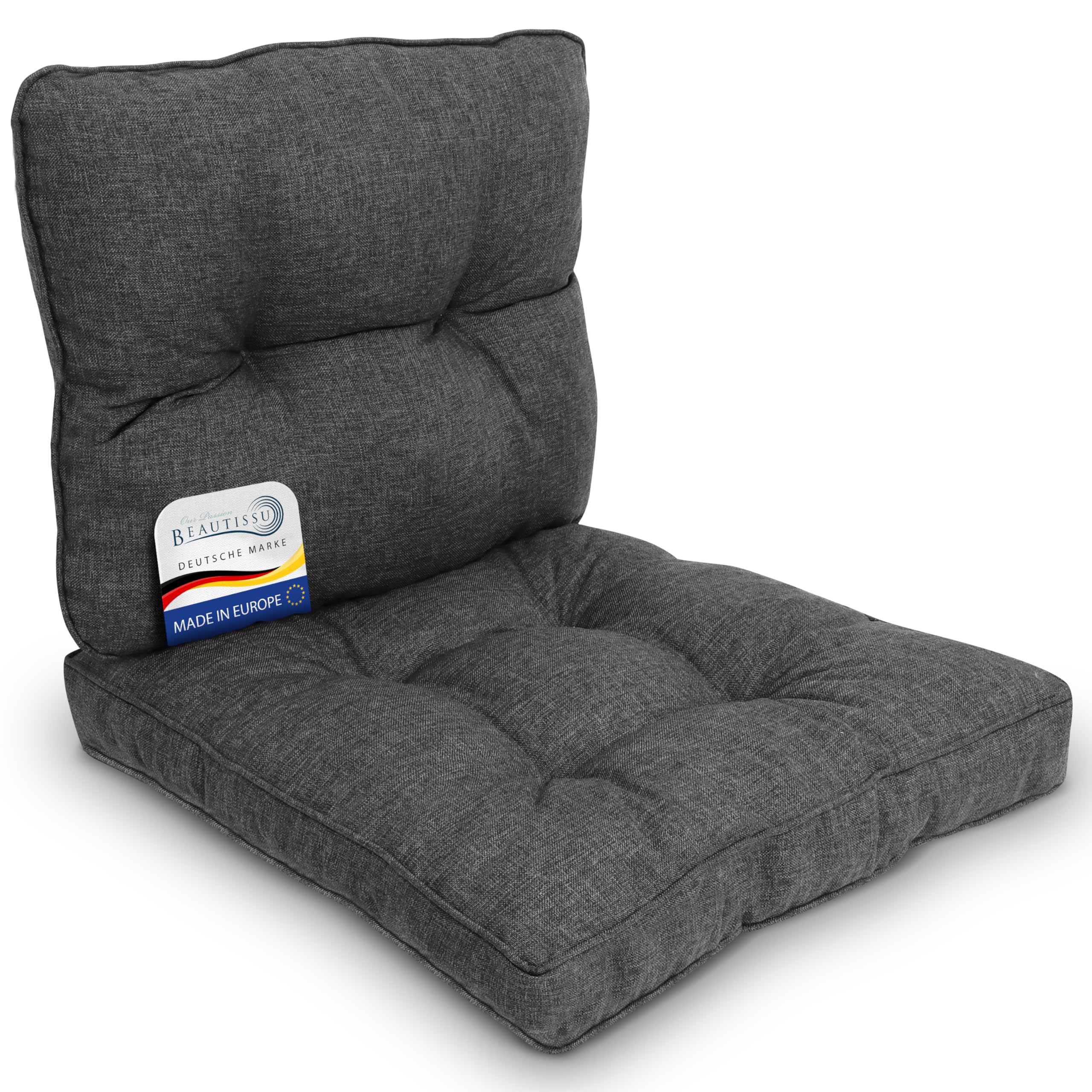 Beautissu Outdoor Loungekissen 60x60cm BeauFlair