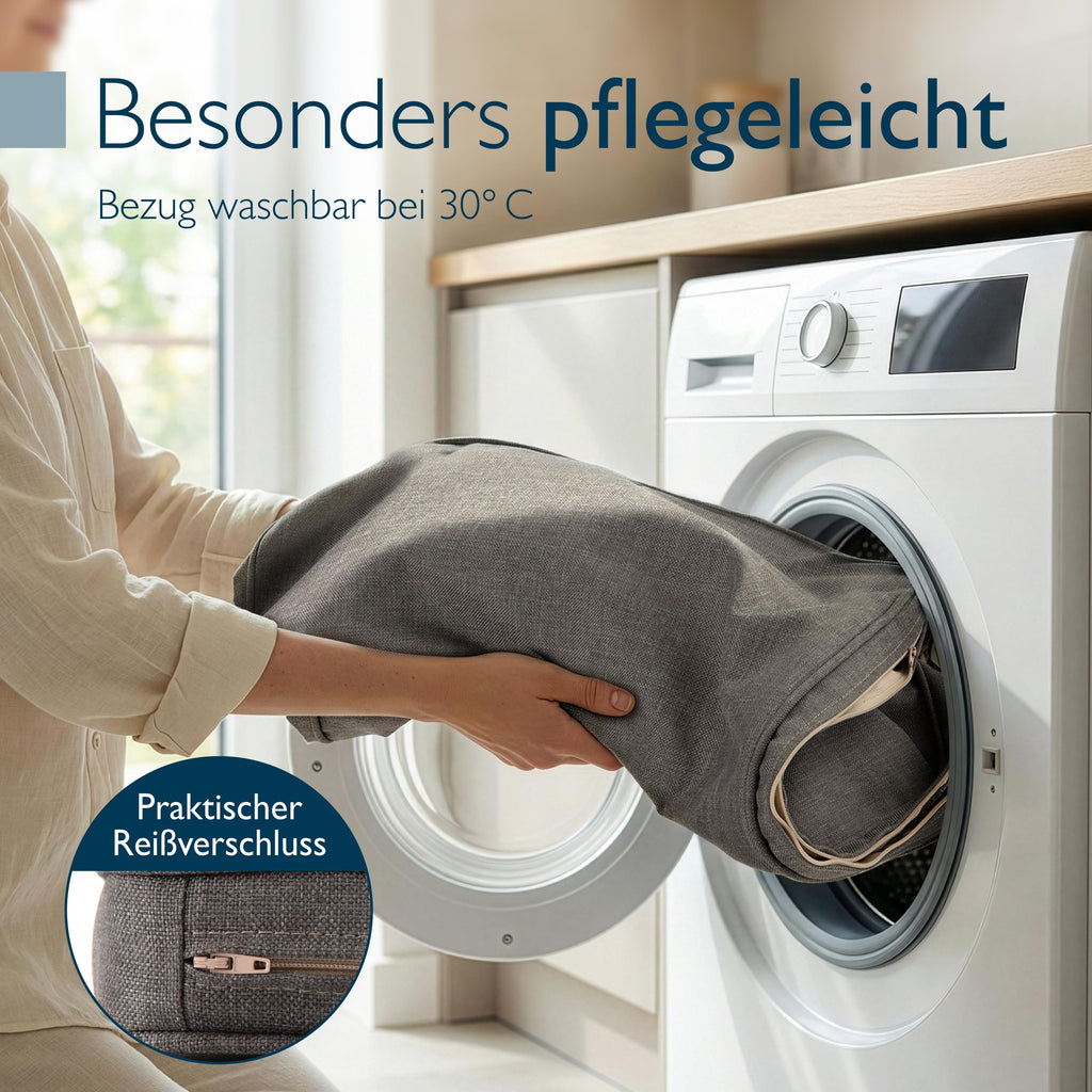 Beautissu Bankauflage Outdoor Wetterfest – Calme BK