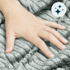 Beautissu Sherpa Decke Glitzereffekt Elisa