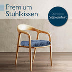 Beautissu 4er Set Premium Stuhlkissen 40x40 cm HighLux SK