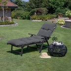 Beautissu Auflage Sonnenliege Deckchair Liegenauflage 190x60 cm Flair RL