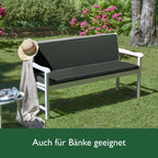 Beautissu Hollywoodschaukel 3 Sitzer Polsterauflagen 2er Set Loft HS