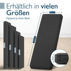 Beautissu Bankauflage 100% Wasserdicht – in div. Farben & Größen – QD-BK