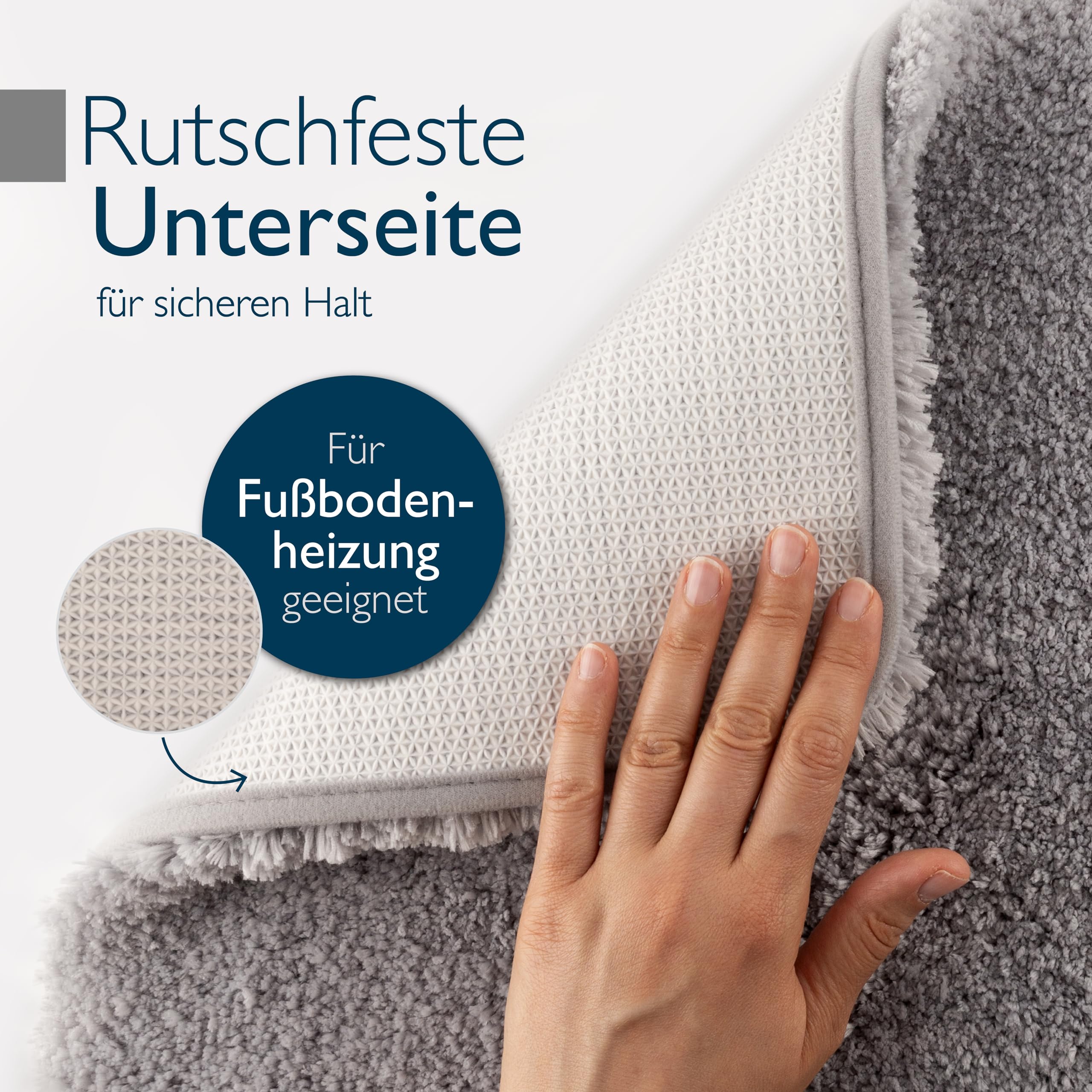 Beautissu Badematte rutschfest BeauMare FL