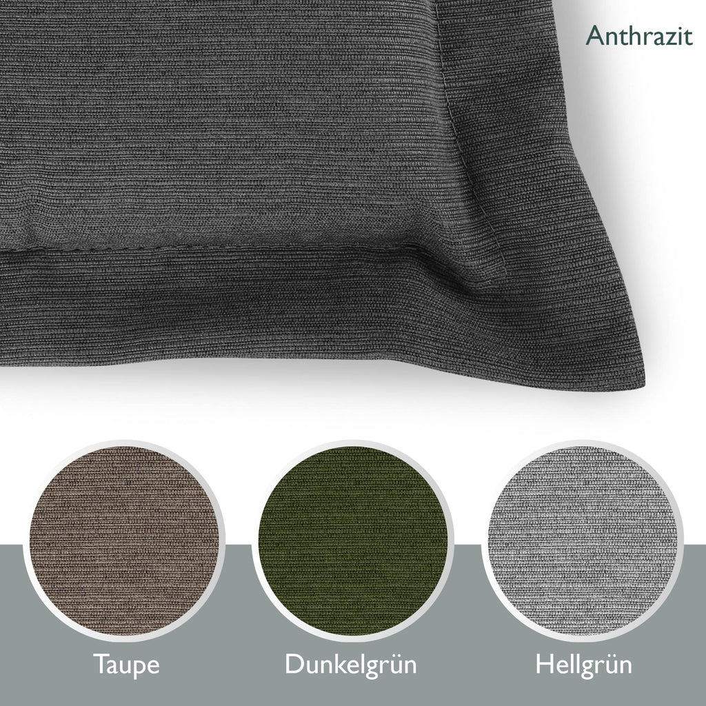 Beautissu Premium Gartenstuhlauflage Niedriglehner 105x50x7cm HighLux NL