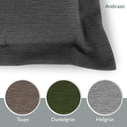 Beautissu Premium Gartenstuhlauflage Niedriglehner 105x50x7cm HighLux NL