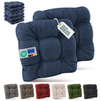 Beautissu 4er Set Premium Stuhlkissen 40x40 cm HighLux SK