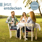 Beautissu 4er Set Premium Stuhlkissen 40x40 cm HighLux SK