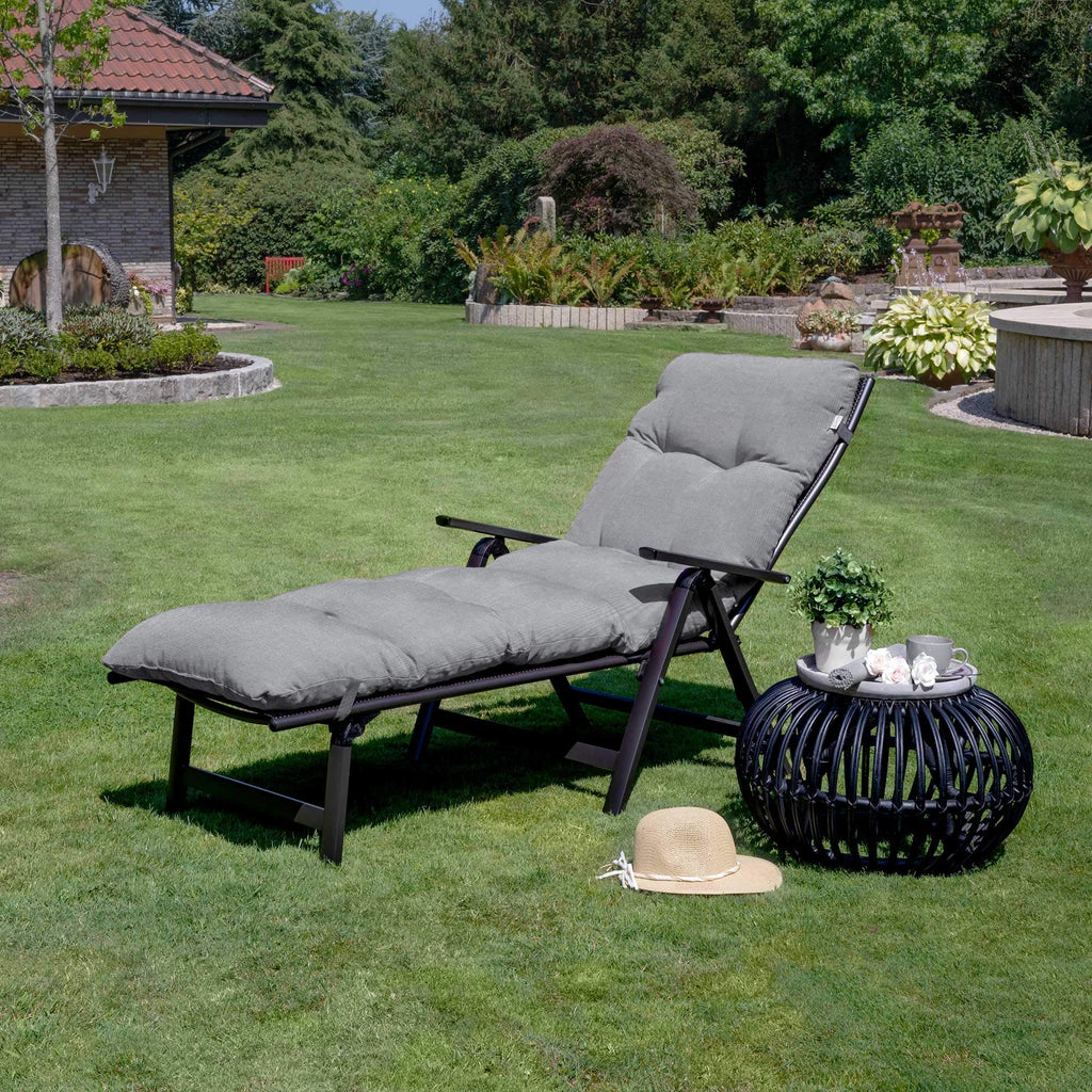 Beautissu Auflage Sonnenliege Deckchair Liegenauflage 190x60 cm Flair RL