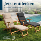 Beautissu Deckchair Auflage – 100% wasserdicht & wetterfest – QD-DC