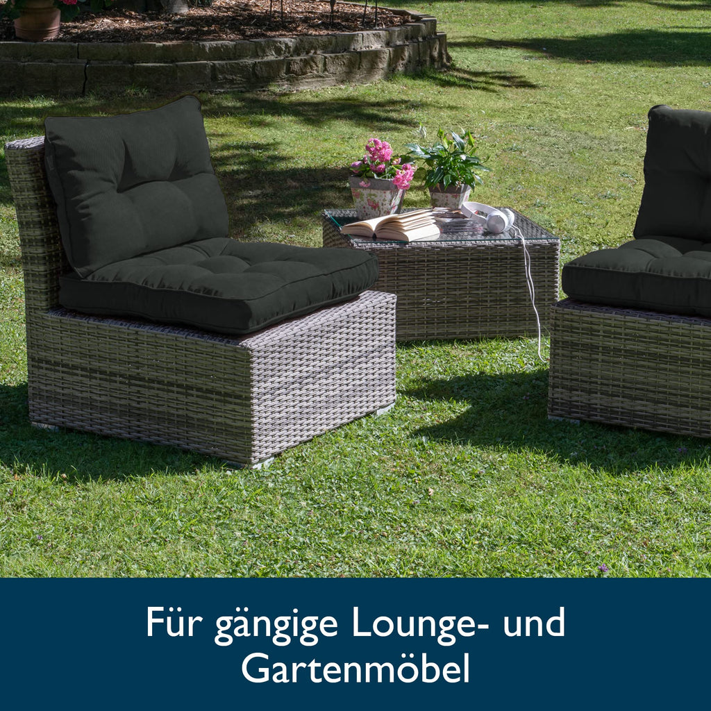 Beautissu Lounge Kissen Outdoor