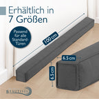 Beautissu Zugluftstopper für Türen & Fenster in div. Farben & Größen – Marin