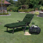 Beautissu Auflage Sonnenliege Deckchair Liegenauflage 190x60 cm Flair RL