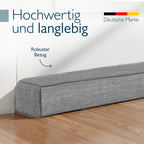 Beautissu Zugluftstopper für Türen & Fenster in div. Farben & Größen – Marin