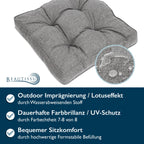 Beautissu Outdoor Loungekissen 60x60cm BeauFlair