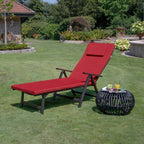 Beautissu Gartenliege Auflage Sonnenliege 200x60x5 cm Loft RL
