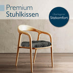 Beautissu 4er Set Premium Stuhlkissen 40x40 cm HighLux SK