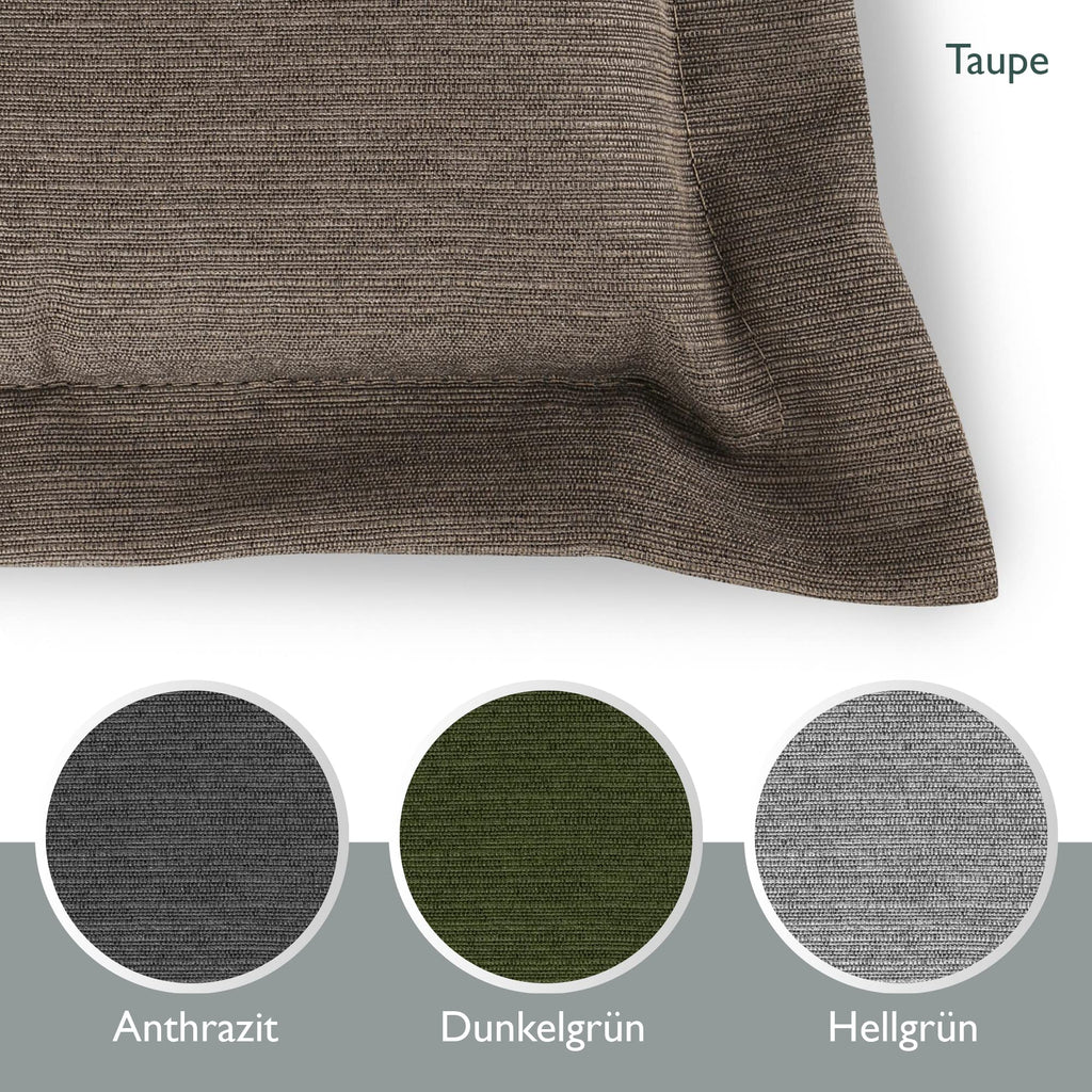 Beautissu Premium Gartenstuhlauflage Hochlehner Set